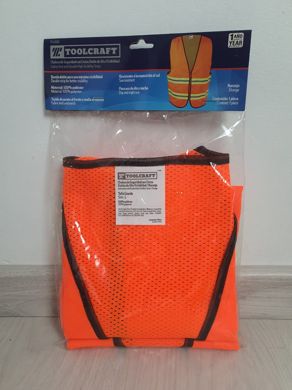 Chaleco de Seguridad Toolcraft