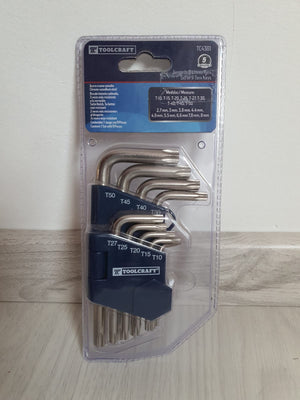 Juego de llaves torx Toolcraft