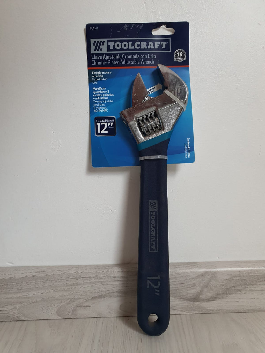Llave ajustable 12" Toolcraft
