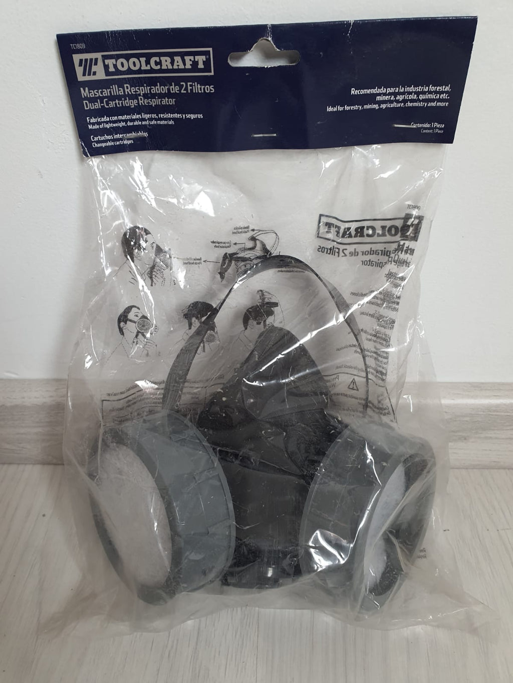 Mascarilla Respirador Toolcraft