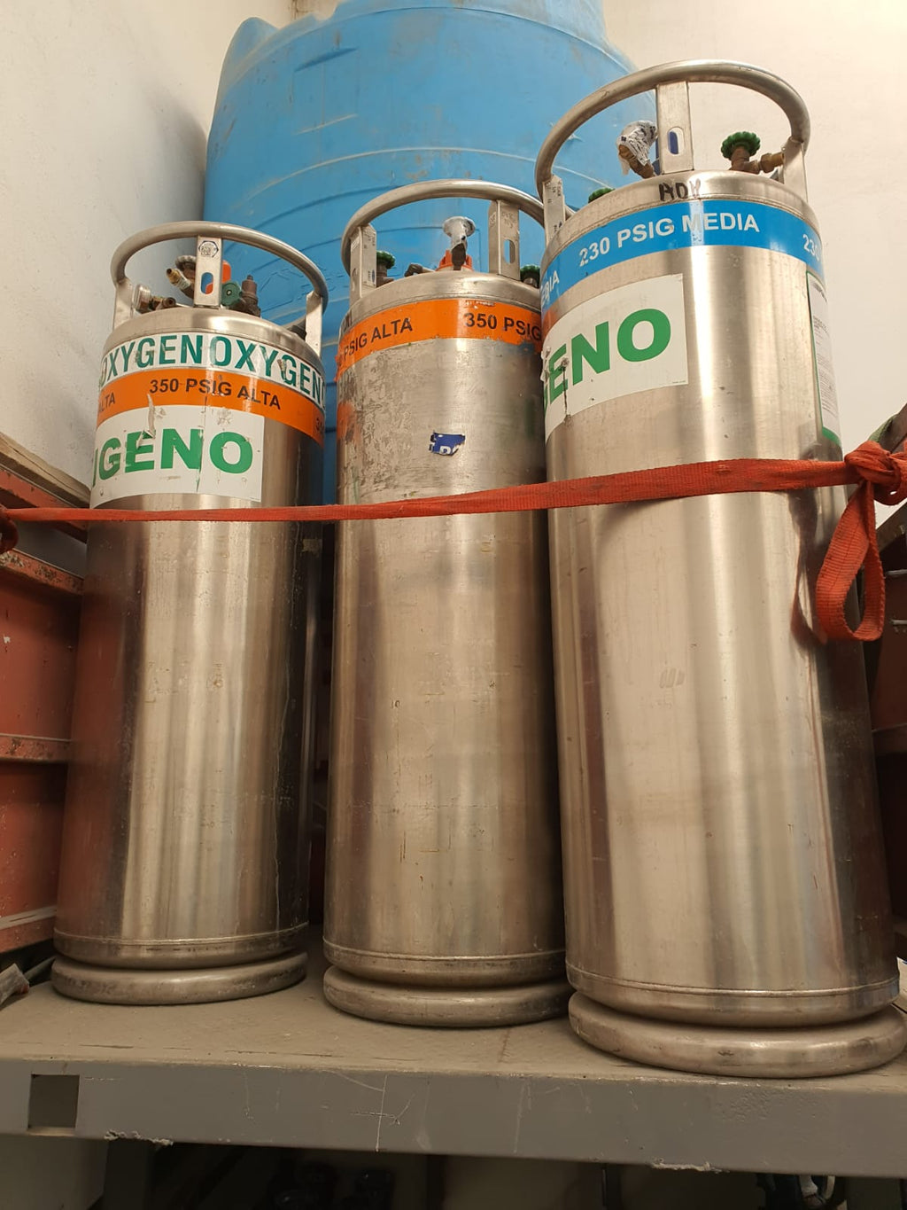 PGS Oxígeno medicinal 130m³