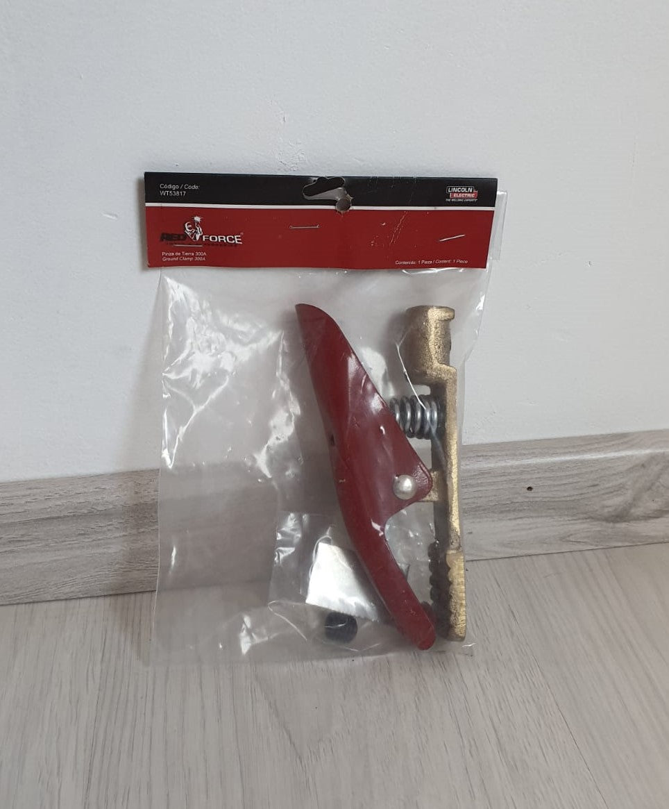 Pinza para tierra 300A Red Force