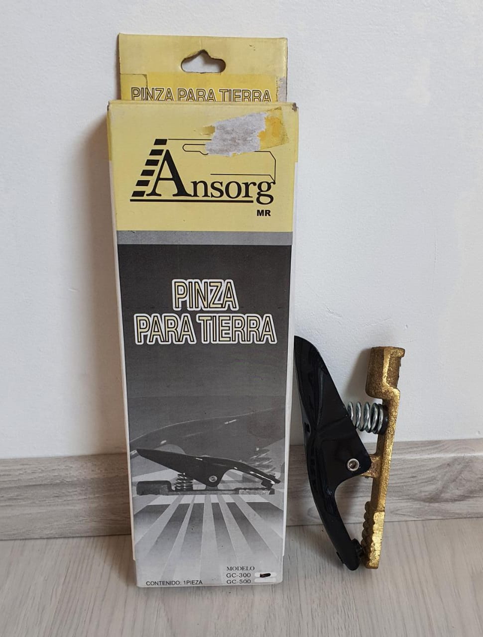 Pinza para tierra 300A Ansorg