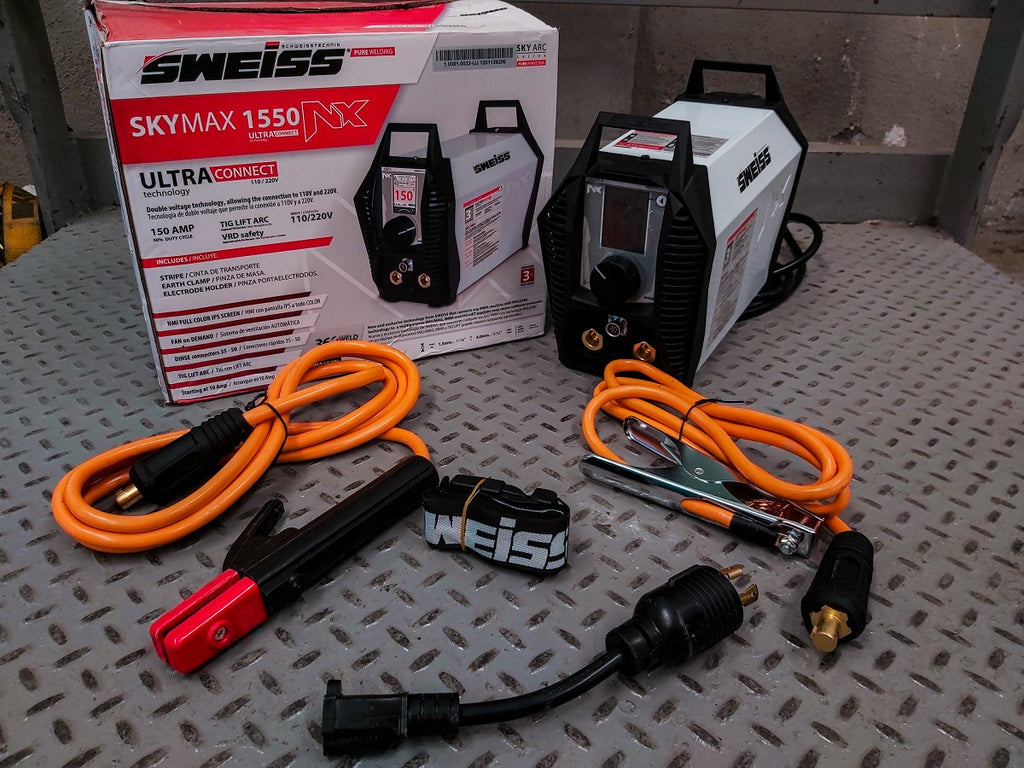 Soldadora inversor SWEISS SKYMAX 1550
