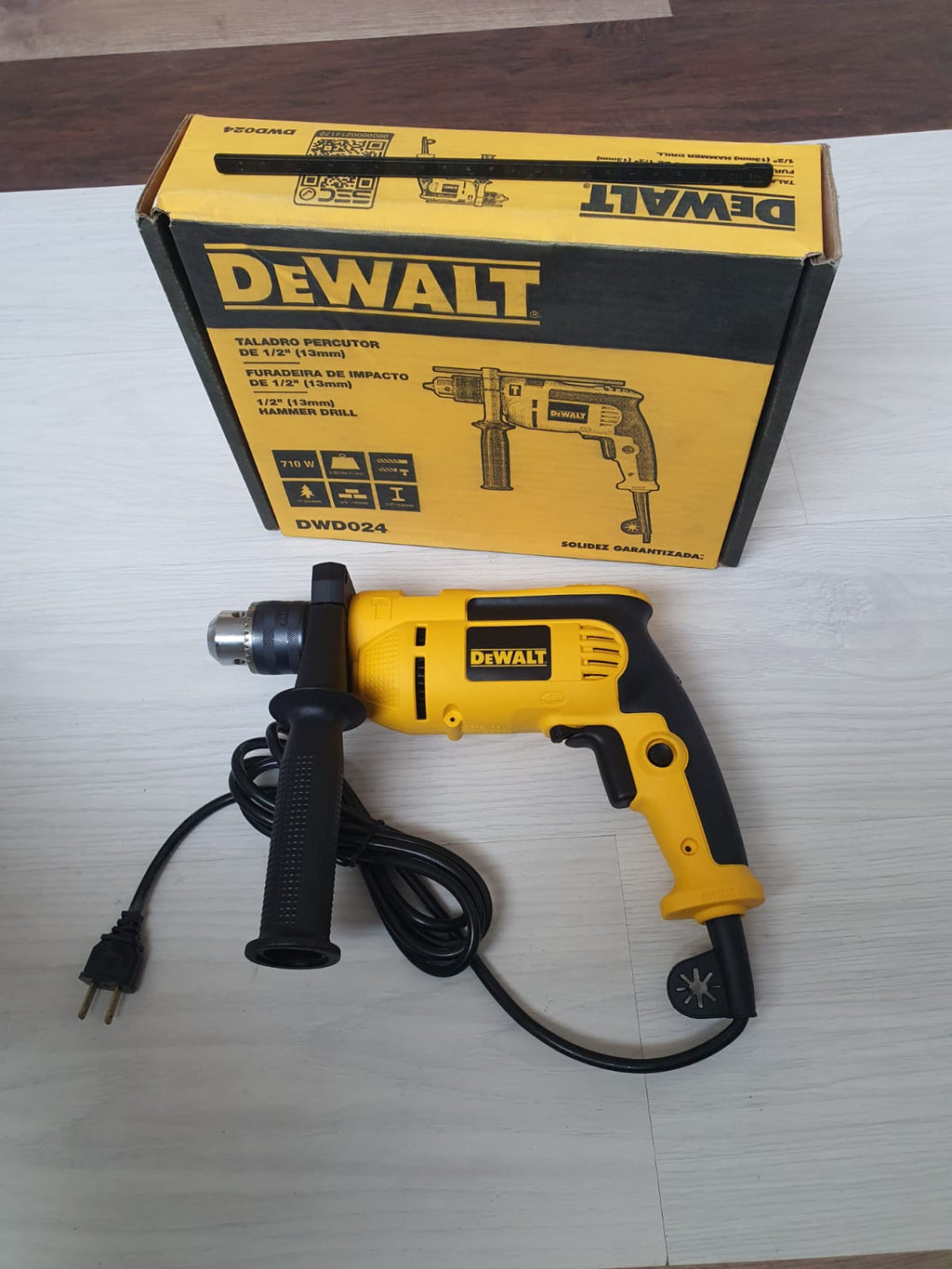 Taladro percutor Dewalt